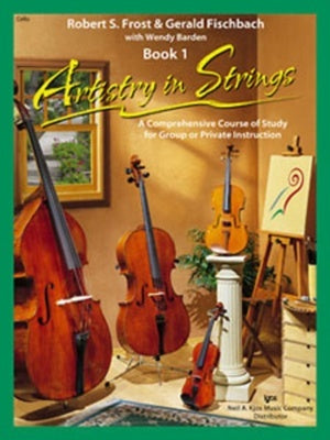 ARTISTRY IN STRINGS BK 1 CELLO