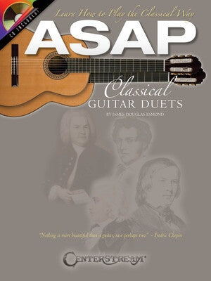 ASAP CLASSICAL GUITAR DUETS BK/CD