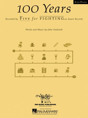 100 YEARS S/S EASY PIANO