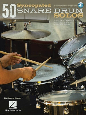 50 SYNCOPATED SNARE DRUM SOLOS