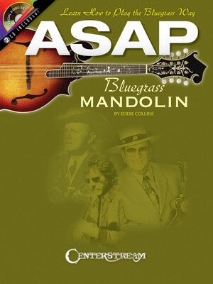 ASAP BLUEGRASS MANDOLIN BK/2CDS