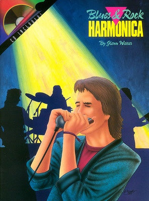 BLUES AND ROCK HARMONICA BK/CD