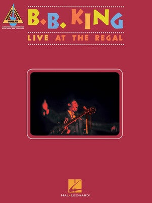BB KING - LIVE AT THE REGAL GUITAR TAB RV