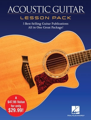 ACOUSTIC GUITAR LESSON PACK US$24.99 4BKS/DVD
