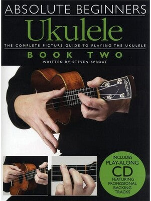 ABSOLUTE BEGINNERS UKULELE BK 2 BK/CD