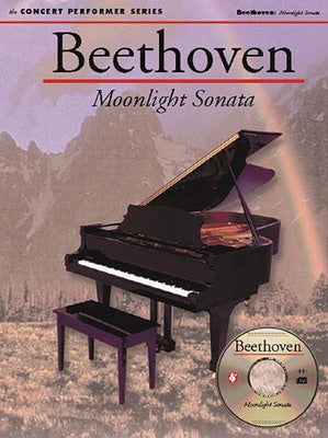 BEETHOVEN - MOONLIGHT SONATA CONCERT PERFORMER BK/CD