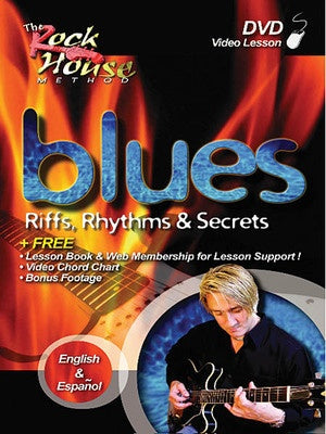 BLUES RIFFS RHYTHMS & SECRETS GUITAR DVD