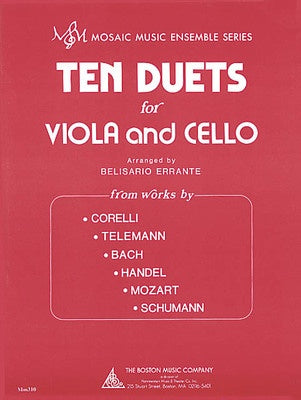 10 DUETS FOR VIOLA AND CELLO ARR ERRANTE