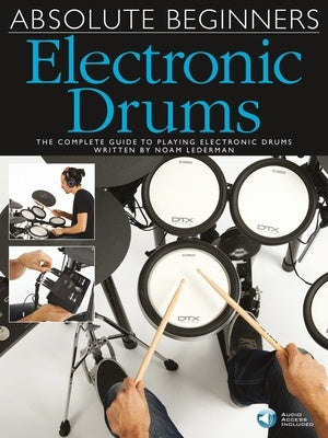 ABSOLUTE BEGINNERS ELECTRONIC DRUMS BK/OLA