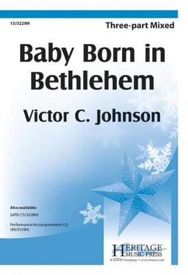 BABY BORN IN BETHLEHEM 3 PART MIXED