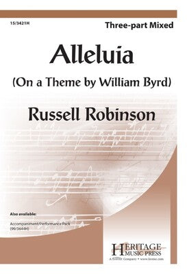 ALLELUIA 3 PART MIXED A CAPPELLA OPT PIANO
