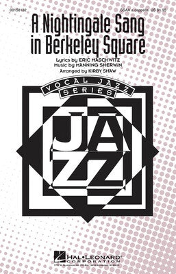 A NIGHTINGALE SANG IN BERKELEY SQUARE SSAA A CAPPELLA