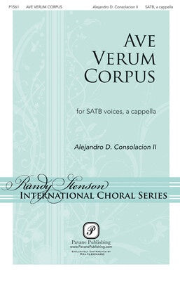 AVE VERUM CORPUS SATB A CAPPELLA