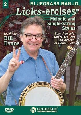 BLUEGRASS BANJO LICKS-ERCISES DVD 2