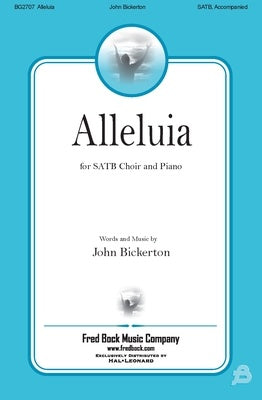 BICKERTON - ALLELUIA SATB/PIANO