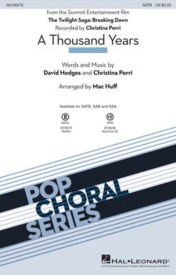 A THOUSAND YEARS SATB