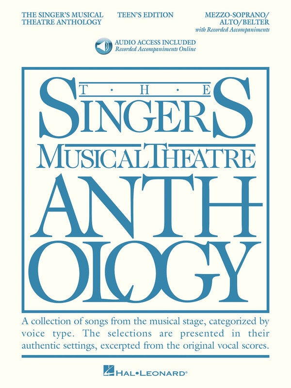SINGERS MUSICAL THEATRE ANTH TEENS MEZ SOP BK/OLA