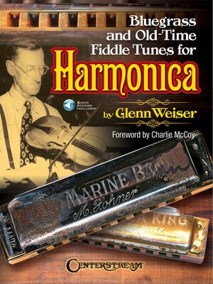 BLUEGRASS & OLD-TIME FIDDLE TUNES HARMONICA BK/OLA