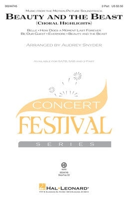 BEAUTY AND THE BEAST (CHORAL HIGHLIGHTS) 2 PART