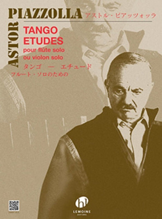 PIAZZOLLA - TANGO ETUDES FLUTE OR VIOLIN SOLO