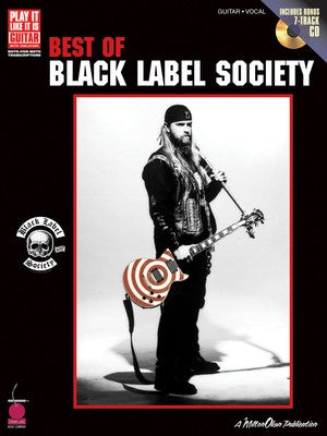 BEST OF BLACK LABEL SOCIETY GTR TAB PILI