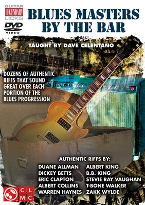 BLUES MASTERS BY THE BAR LEGENDARY LICKS DVD