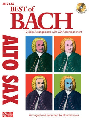 BEST OF BACH FOR ALTO SAX BK/CD