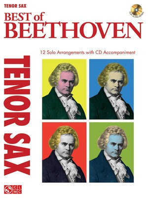 BEST OF BEETHOVEN TENOR SAX BK/CD