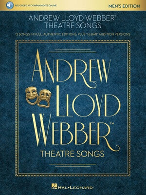 ANDREW LLOYD WEBBER THEATRE SONGS MEN BK/OLA