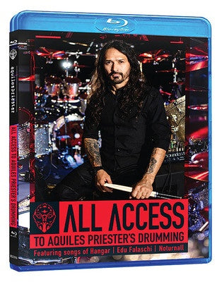 ALL ACCESS TO AQUILES PRIESTERS DRUMMING BLUE RAY DVD