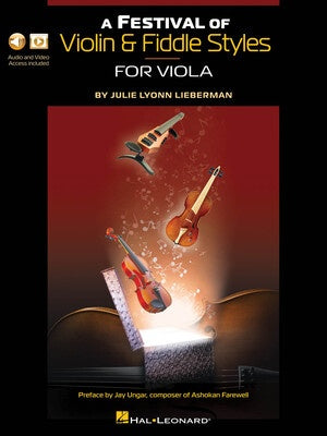A FESTIVAL OF VIOLIN & FIDDLE STYLES FOR VIOLA BK/OLM