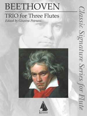 BEETHOVEN - TRIO FOR THREE FLUTES SC/PTS