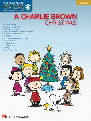 A CHARLIE BROWN CHRISTMAS EASY PIANO PLAYALONG V29 BK/OLA