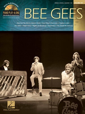 BEE GEES PIANO PLAY ALONG BK/CD V105