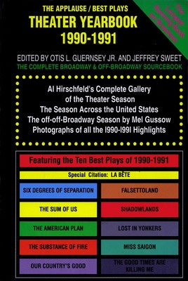 BEST PLAYS 1990-1991 PAPERBACK