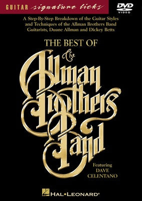 BEST OF THE ALLMAN BROTHERS DVD SIG LICKS
