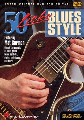 50 LICKS BLUES STYLE DVD