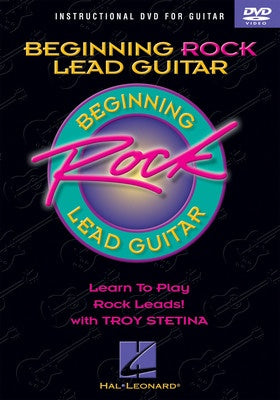 BEGINNING ROCK LEAD GUITAR DVD