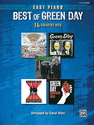 BEST OF GREEN DAY EASY PIANO
