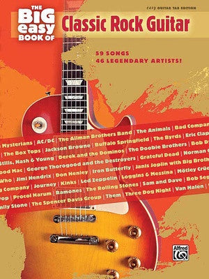 BIG EASY BOOK OF CLASSIC ROCK GUITAR TAB