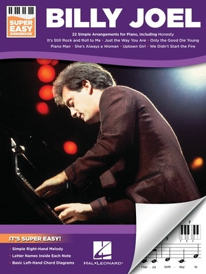 BILLY JOEL SUPER EASY SONGBOOK