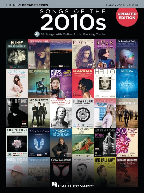 SONGS OF THE 2010S PVG BK/OLA UPDATED EDITION
