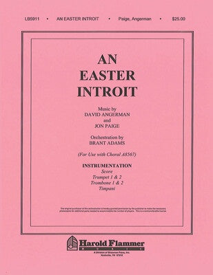 AN EASTER INTROIT BRASS TIMP