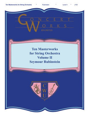 10 MASTERWORKS FOR STRING ORCHESTRA VOL 2 SC/PTS (POD)