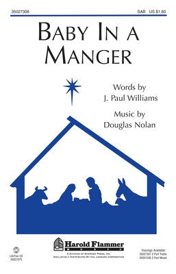 BABY IN A MANGER SAB