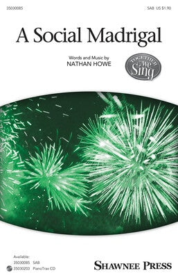 A SOCIAL MADRIGAL SAB