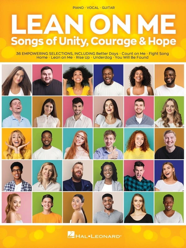 LEAN ON ME SONGS OF UNITY COURAGE HOPE PVG