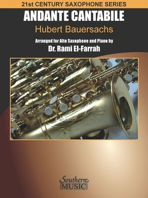 BAUERSACHS - ANDANTE CANTABILE FOR ALTO SAX/PIANO