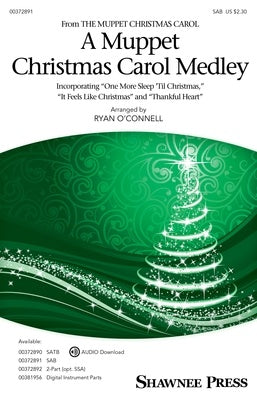 A MUPPET CHRISTMAS CAROL MEDLEY SAB