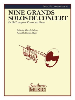 9 GRAND SOLOS DE CONCERT FOR TRUMPET PIANO ACCOMP (POD)